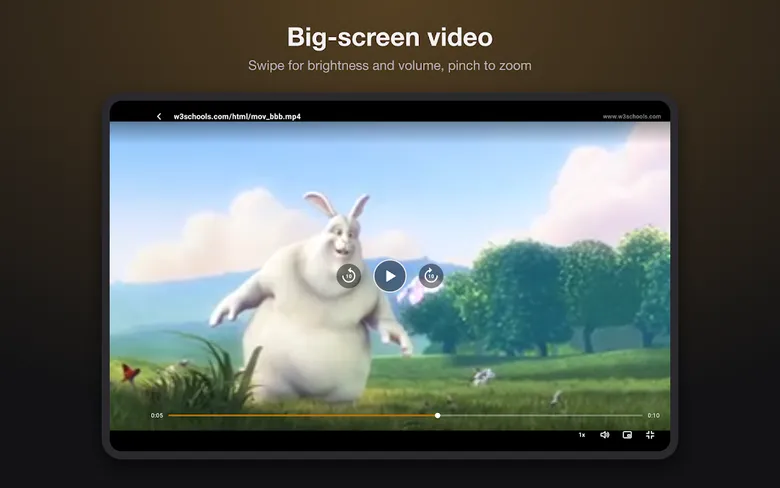 Upket Browser screenshot
